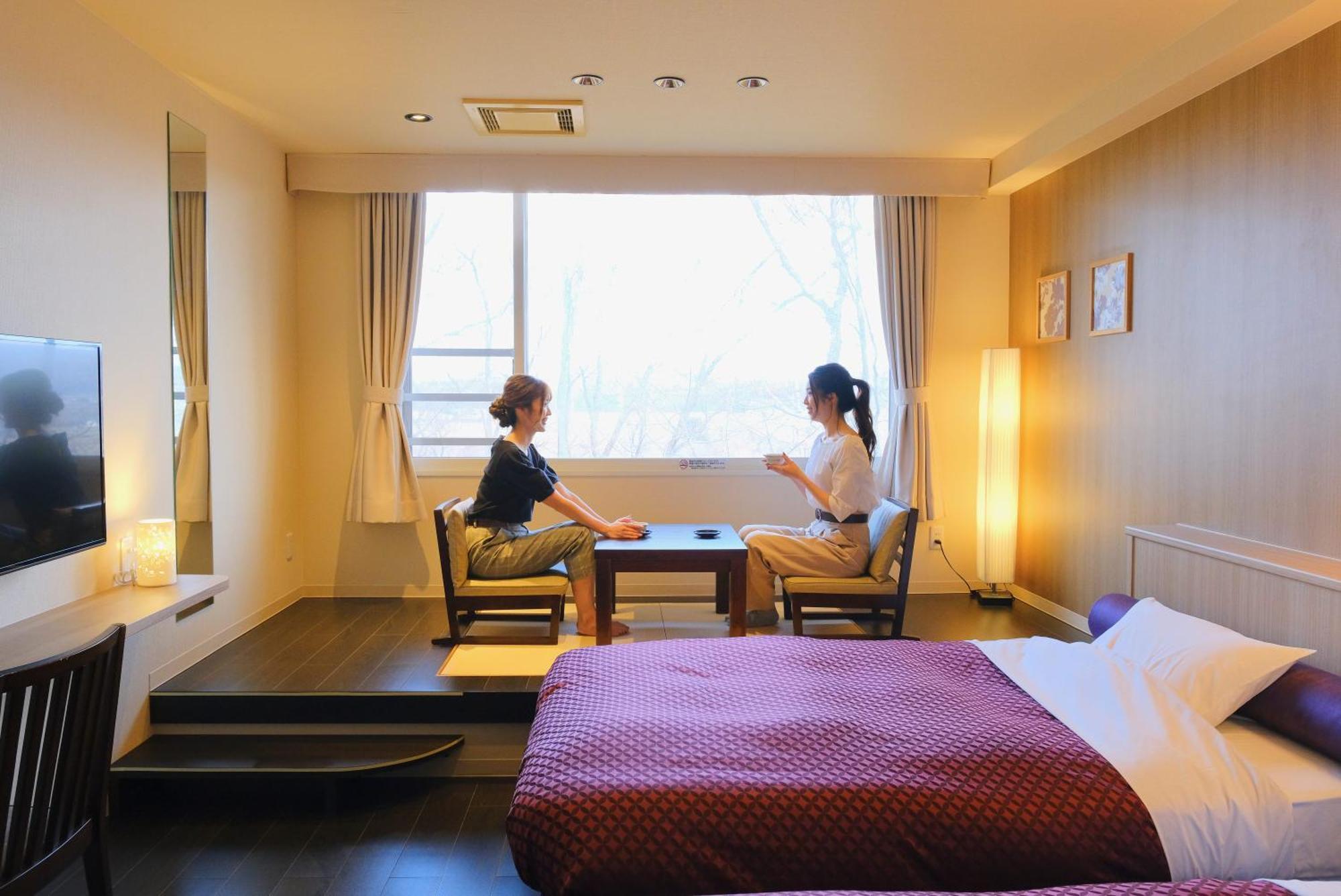 Morinoyu Hotel Hanakagura Asahikawa Exterior photo